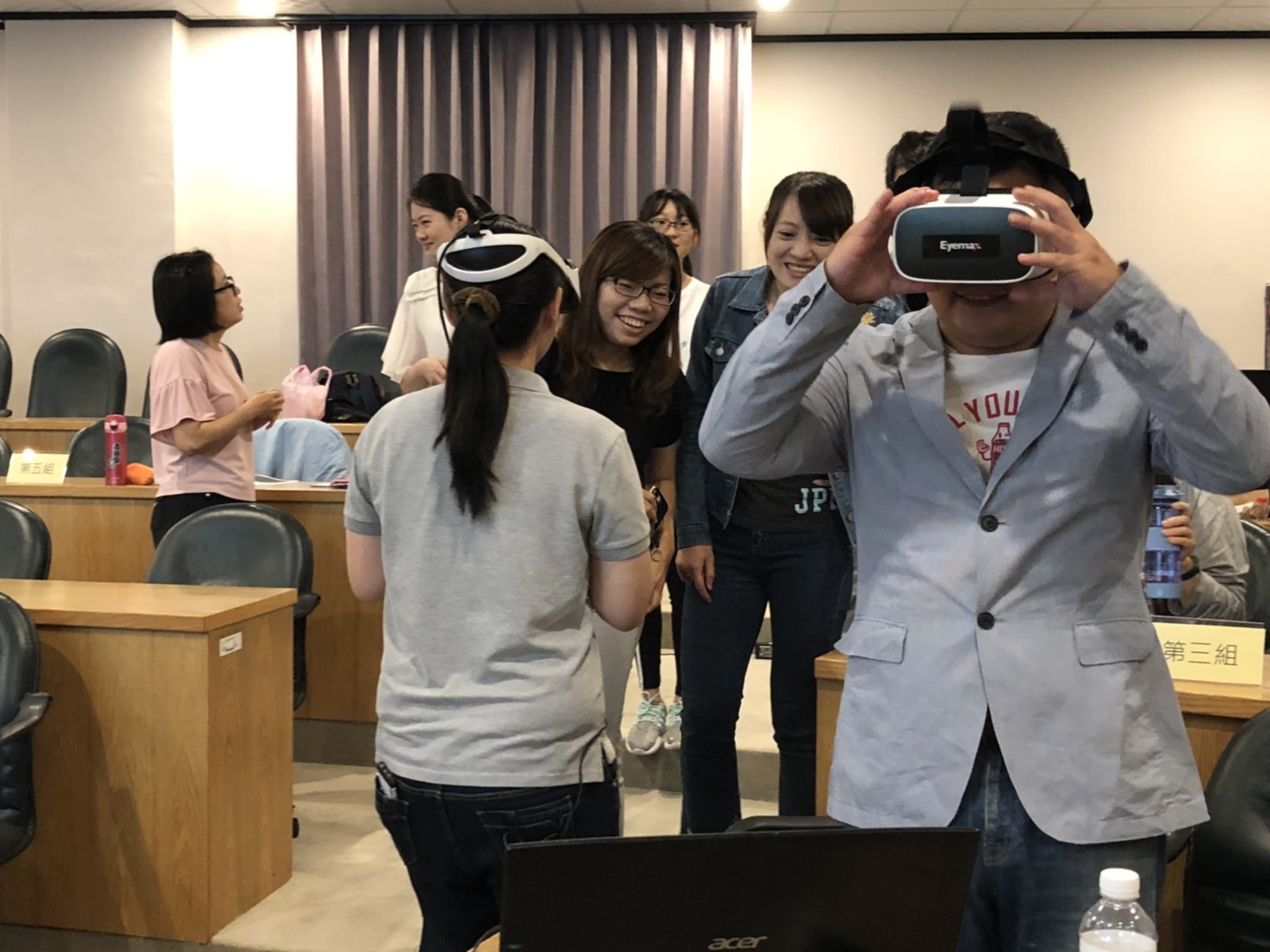 VR學院創辦人暢談分享產業趨勢及現場360製作體驗課程開跑了