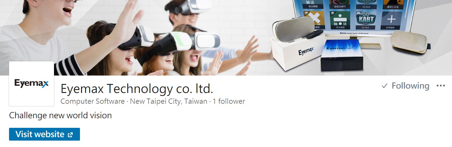 The Linkedin account of Eyemax is opened !